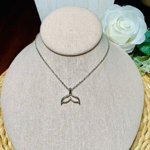 Enchanting Mermaid Tail Necklace, 16”-18”.